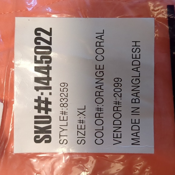 Lands' End Men's 6" Volley Swim Trunk Coral XL - Picture 8 of 10